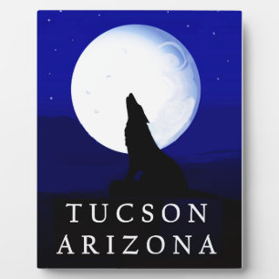 Howlin Coyote - Tucson Arizona Plaque