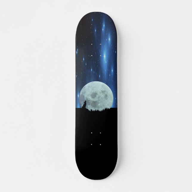 Howlin Wolf Skateboard (Front)