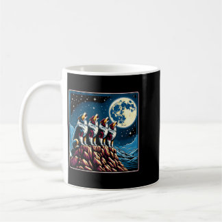 Howling At The Moon Australian Shepherd Dog Coffee Mug