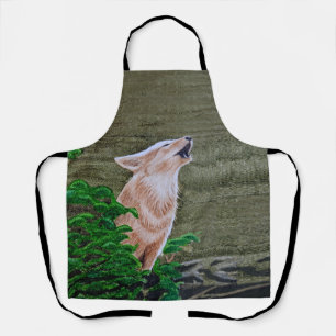 Howling Coyote Apron