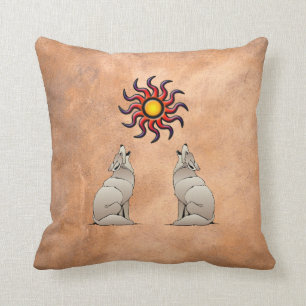 HOWLING COYOTE CUSHION