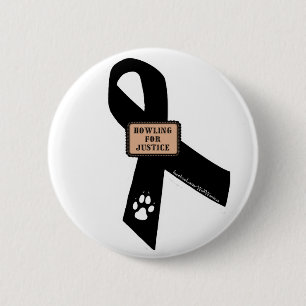 Howling For Justice 6 Cm Round Badge