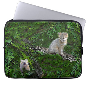 Howling Fox Laptop Cover
