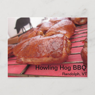 Howling Hog Barbecue Chicken is Tasty Postcard