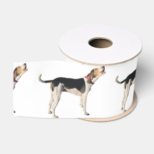 Howling Treeing Walker Coonhound Craft Ribbon Grosgrain Ribbon