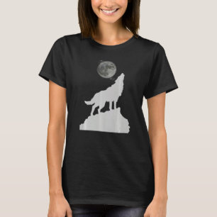 Howling Tribal Wolfs Animal Moon Nights Men Women T-Shirt