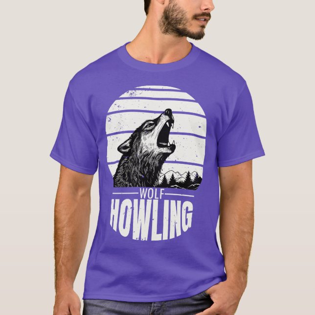 Howling Wolf 2 T-Shirt (Front)