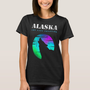 Howling Wolf Alaska Native American Alaska Tribal T-Shirt