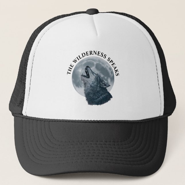 Howling Wolf and Moon Hat (Front)