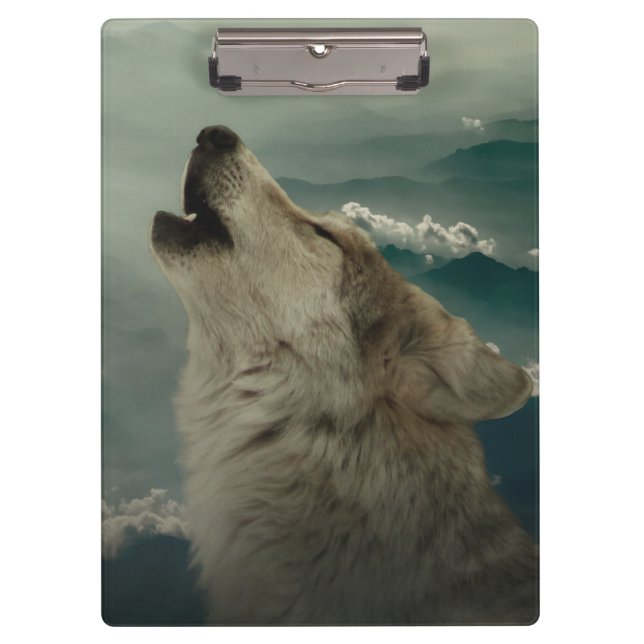 Howling Wolf Clipboard (Front)