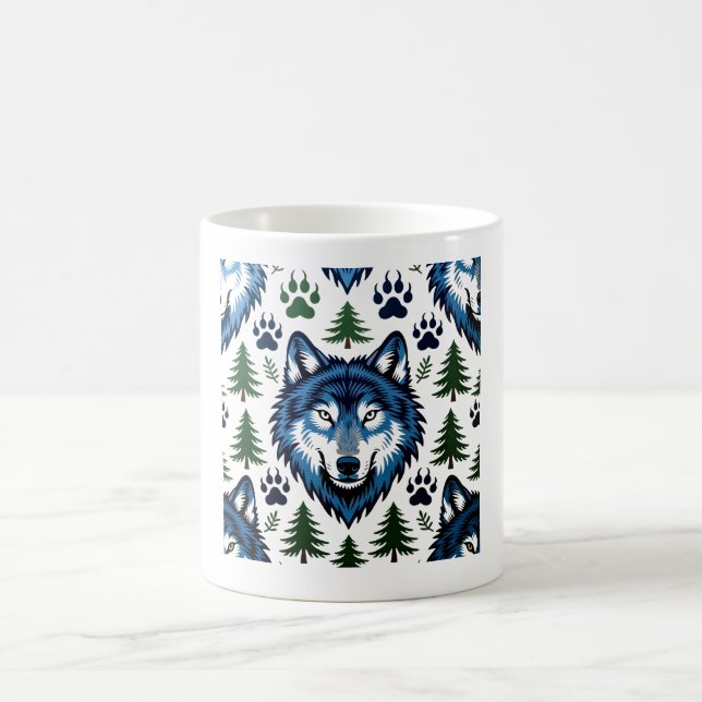Howling Wolf Coffee Mug (Center)