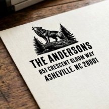 Howling Wolf Family Name Return Address