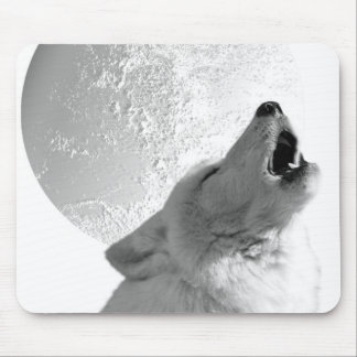 Howling Wolf Mouse Pad