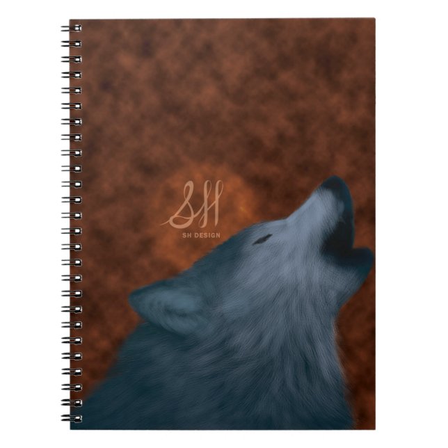Howling Wolf Notebook (Front)