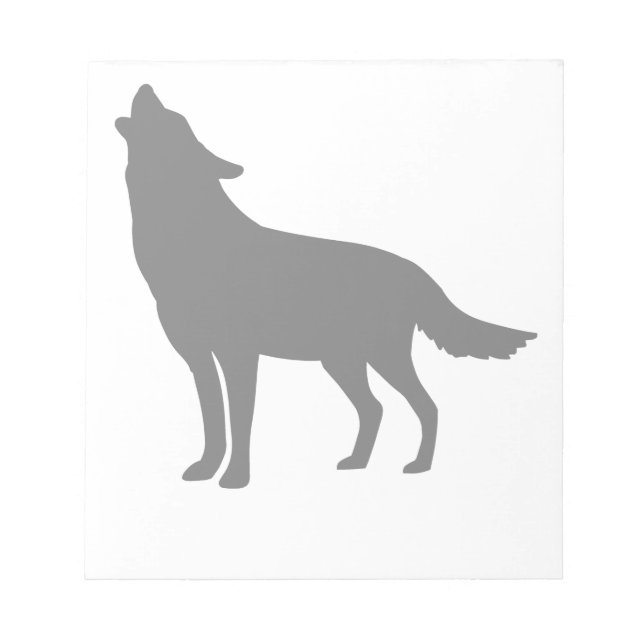 Howling Wolf Notepad (Front)