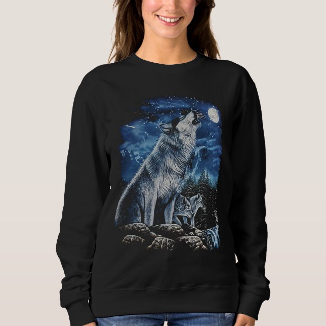 Howling Wolf Sweatshirt (Front)