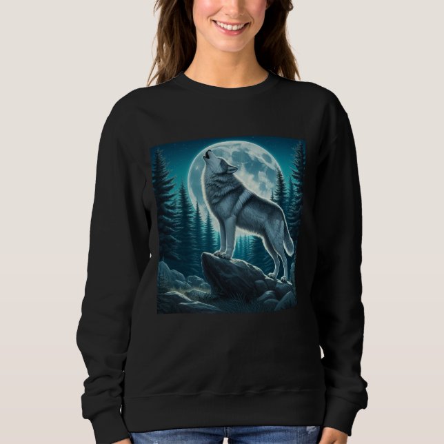 Howling Wolf Sweatshirt (Front)