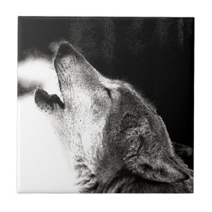 Howling Wolf Tile