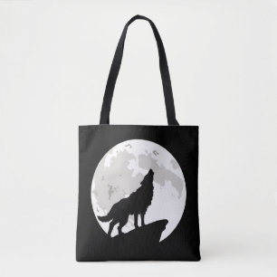 HOWLING WOLF Tote Bag