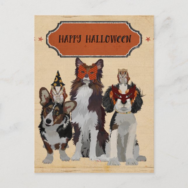 HOWLLOWEEN Postcard (Front)