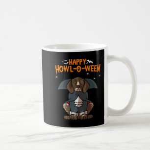Howloween German Shorthaired Pointer Dog Halloween Coffee Mug