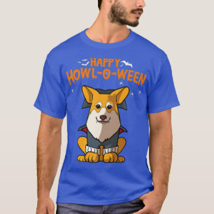 Howloween Pembroke Corgi Dog Mum Halloween Costume T-Shirt