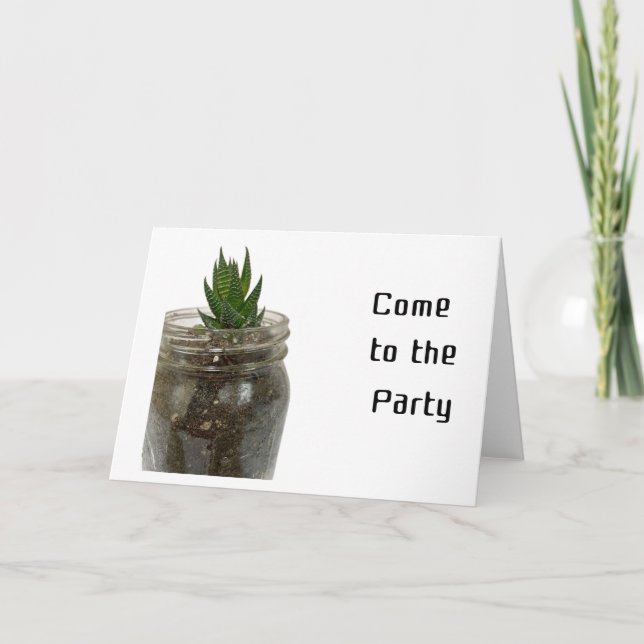 Howorthia  invitation (Front)