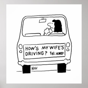 How's My Wife's Driving? Poster