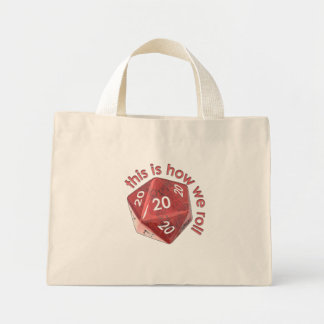 HowWeRoll20s Mini Tote Bag