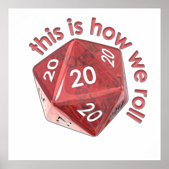 HowWeRoll20s Poster (Front)