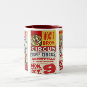 Hoxie Bros. Circus Two-Tone Coffee Mug