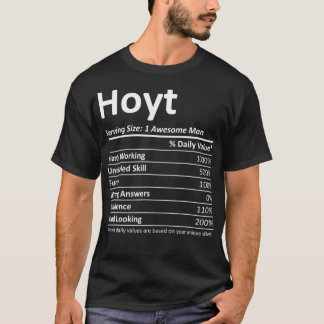 HOYT Nutrition Funny Birthday Personalised Name T-Shirt