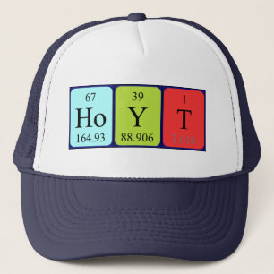 Hoyt periodic table name hat