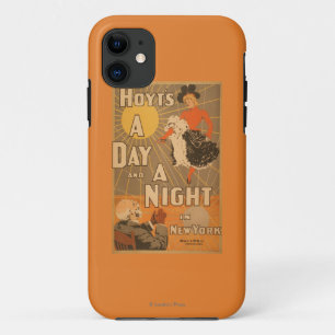 Hoyt's A day and a night in New York City Play iPhone 11 Case