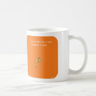 HP5130, "Harold's Planet", nose, buried, book, rea Coffee Mug