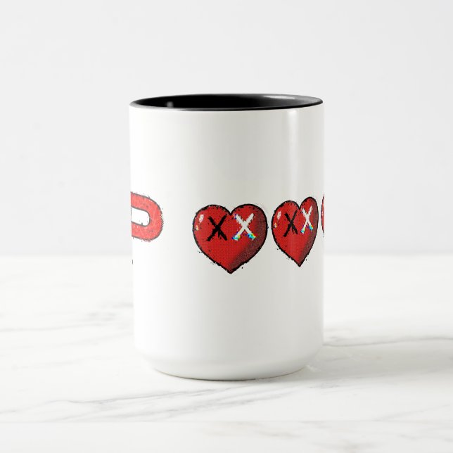 HP heart emote mug (Center)