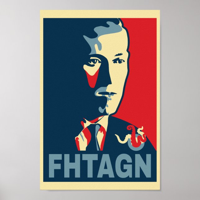 Hp Lovecraft FHTAGN Hope Style Poster (Front)