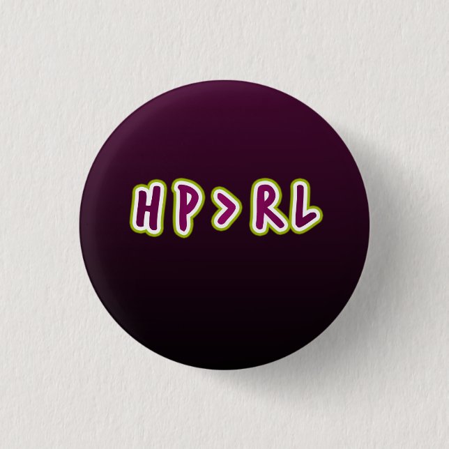 HP>RL 3 CM ROUND BADGE (Front)