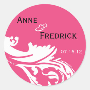 HP & W Bride &Groom Graphic Sticker