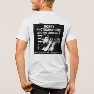 HPANC - We just like to shoot people (on back) Tri-Blend Shirt