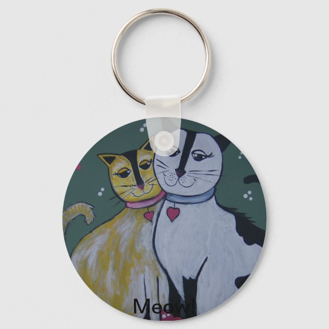 HPIM0091, Meow! Key Ring (Front)