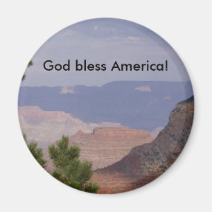 HPIM6736, God bless America! Magnet