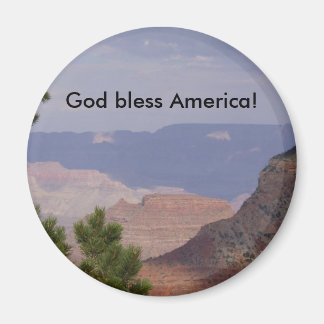 HPIM6736, God bless America! Magnet