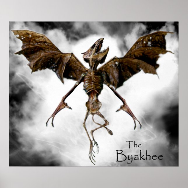 HPL's Byakhee Poster (Front)