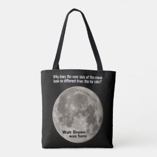HPT Asteroid and Moon tote bag