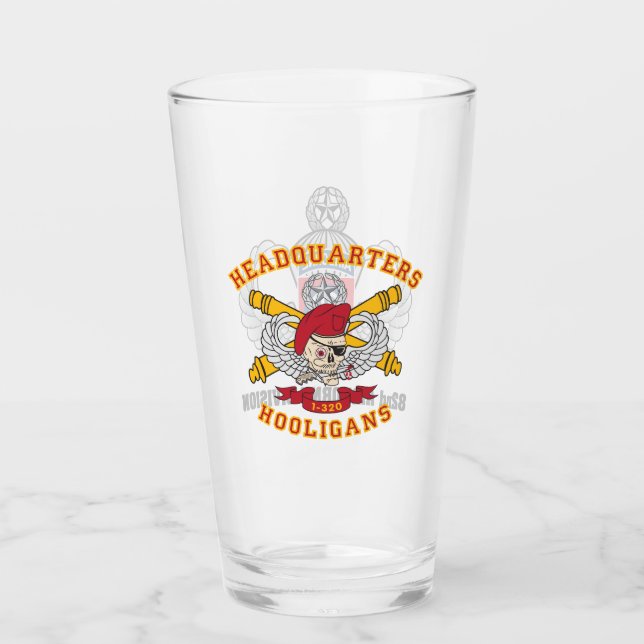 HQ Hooligans 1/320 FA Beer Glass (Front)