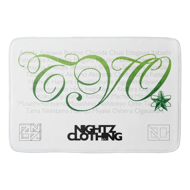 HQ: Tokyo Bath Mat (Front)