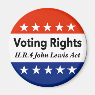 HR4 John Lewis Voting Rights Act Magnet