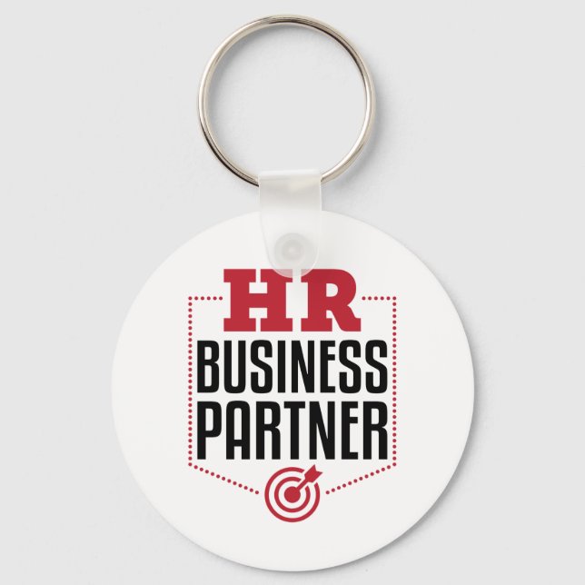 HR Business Partner Human Resources Key Ring (Front)