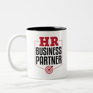 HR Business Partner Human Resources Two-Tone Coffee Mug